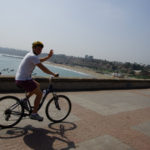 Adam bike riding Lima