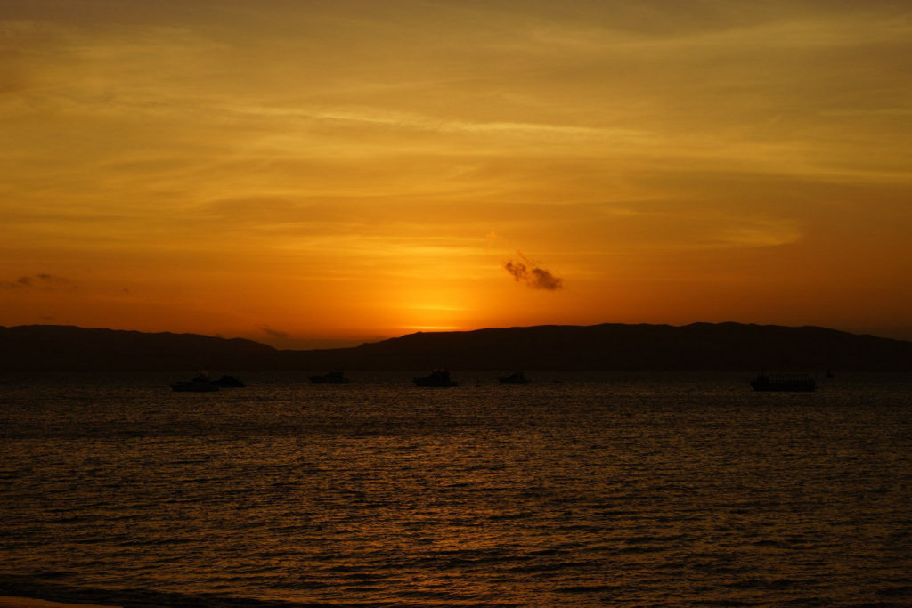 Paracas sunset