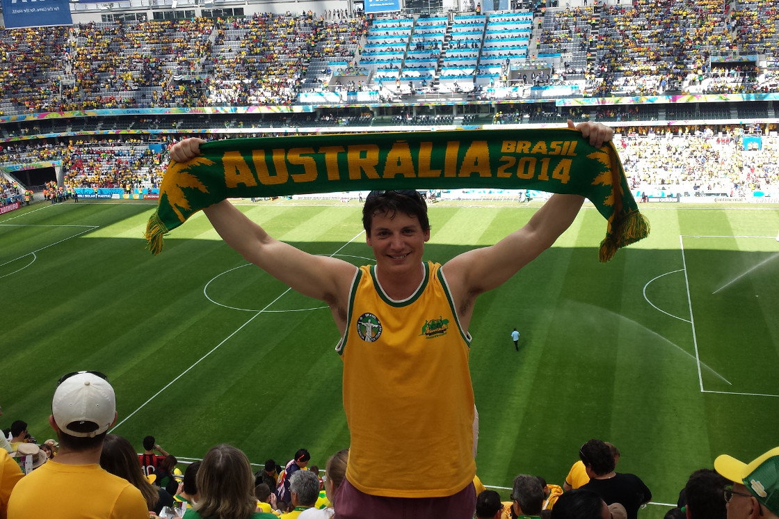 Adam at Spain vs Australia