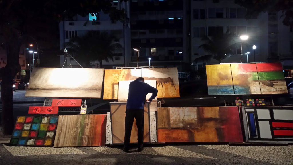 Buying artwork in Rio