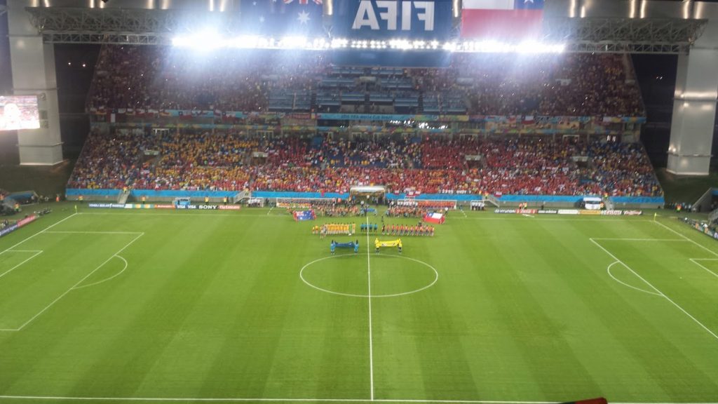 Australia vs Chile in Cuiaba