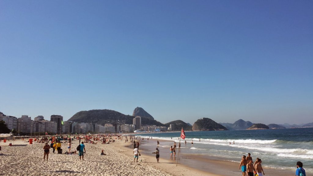 Copacabana beach