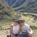 Photo in front of teraces