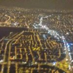 Flying to Lima
