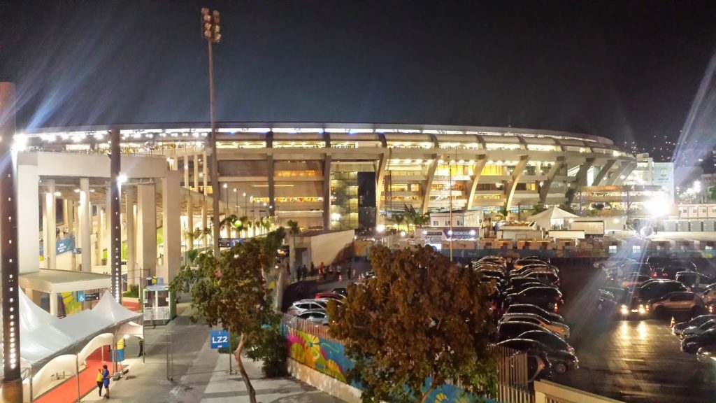 Maracana outside night