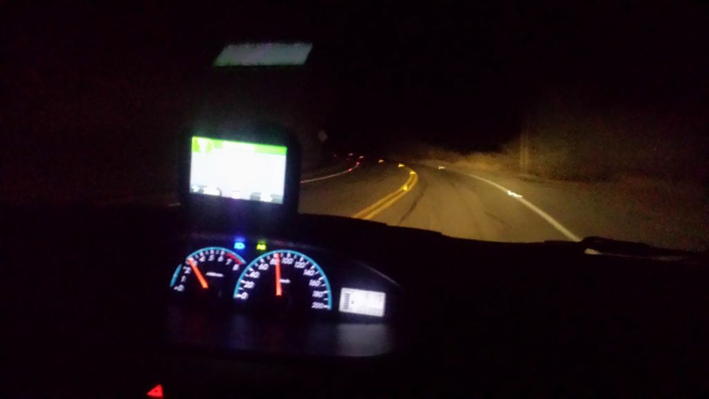 Night driving