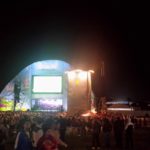 Porto Alegre fan site at night