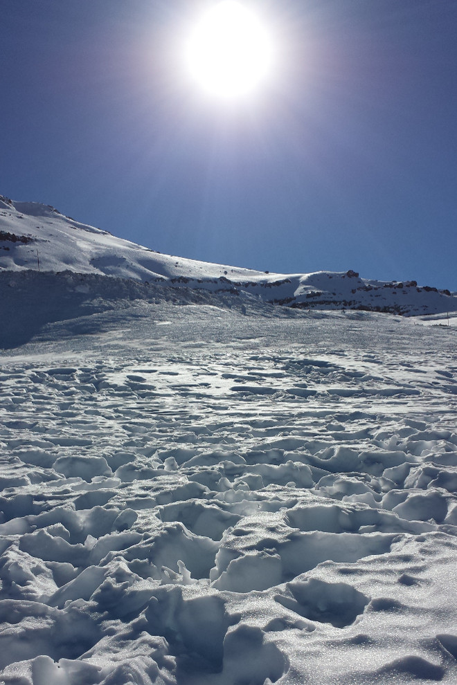 Andes snow & sun