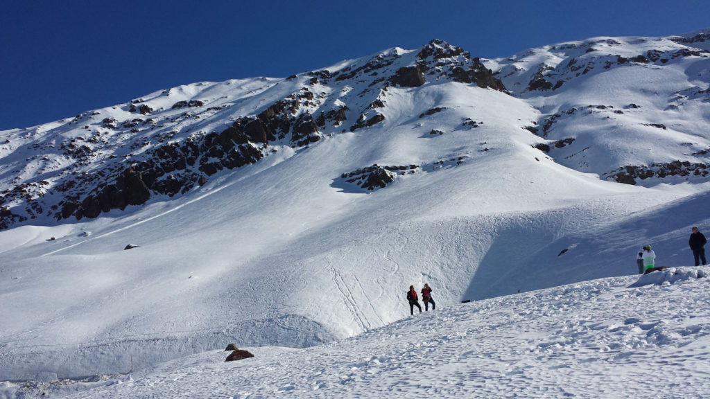 Chile snow