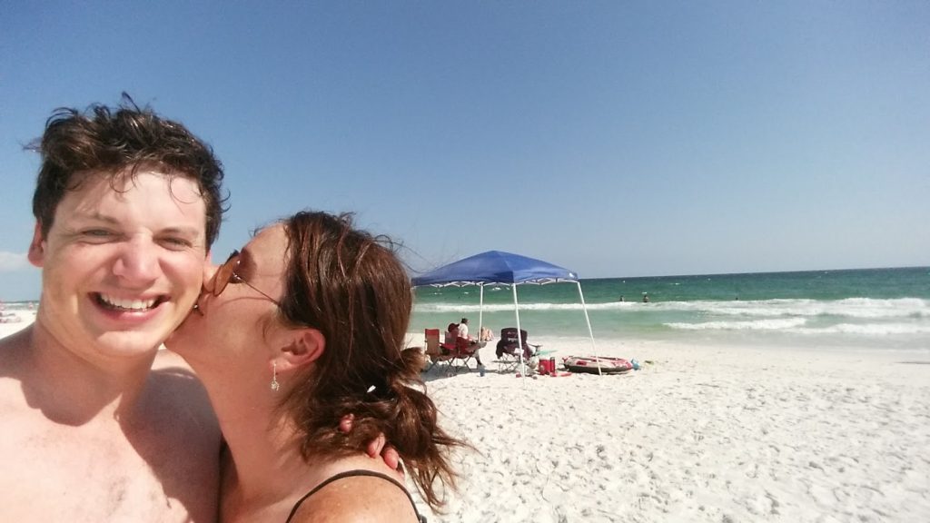 Beach kisses