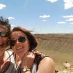 Meteor Crater selfie