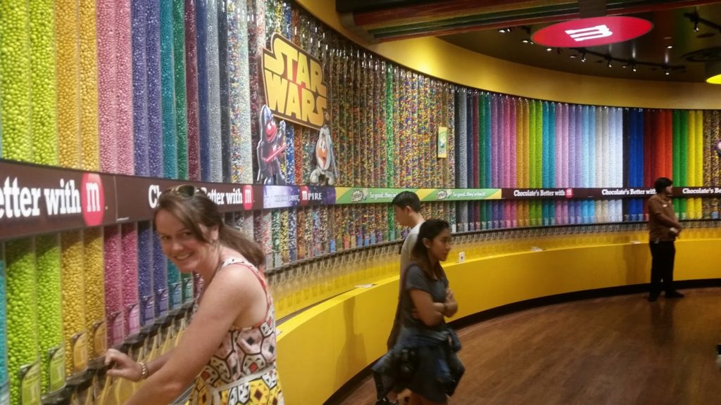 M&Ms Shop in Las Vegas