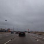 Wet roads in Oklahoma