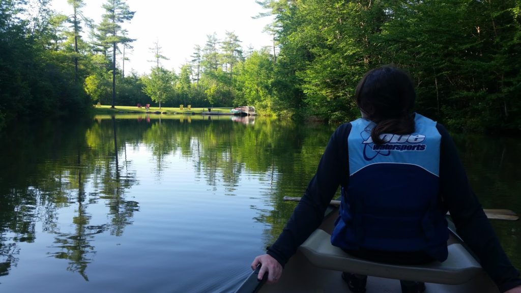 Canoeing White River Junction