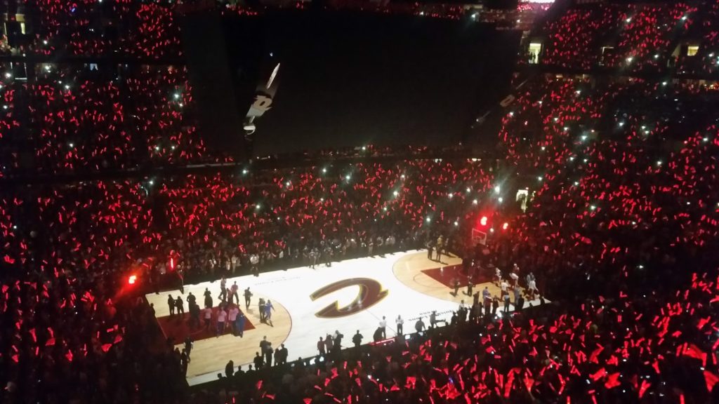Cavs Warriors pre match