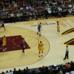 Cavs Warriors seat view