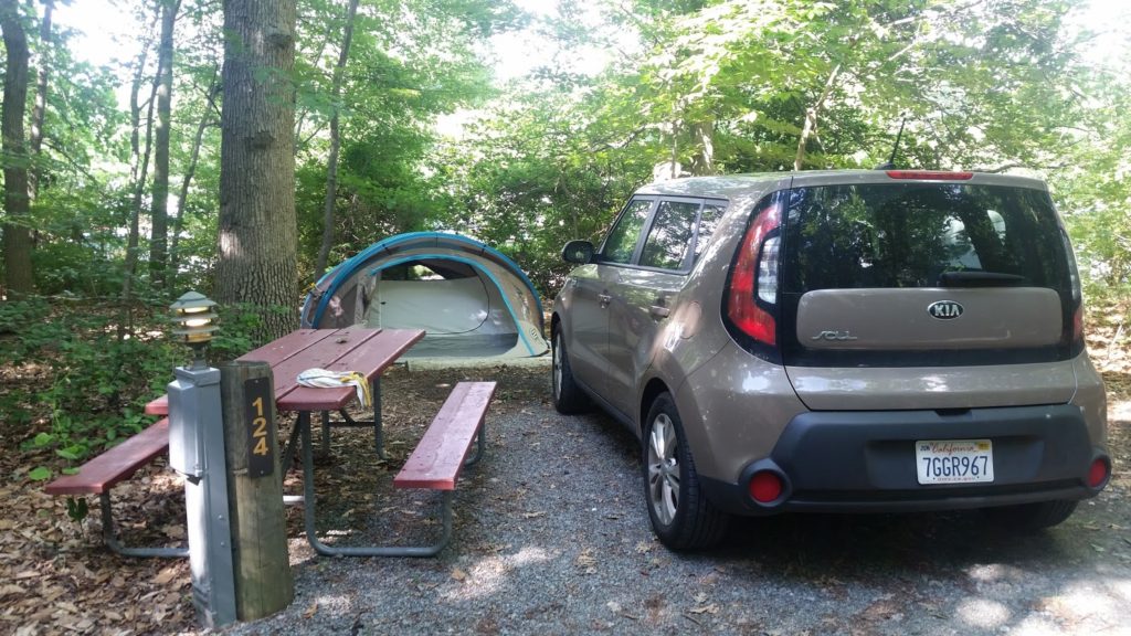 Cherry Hill Park campsite