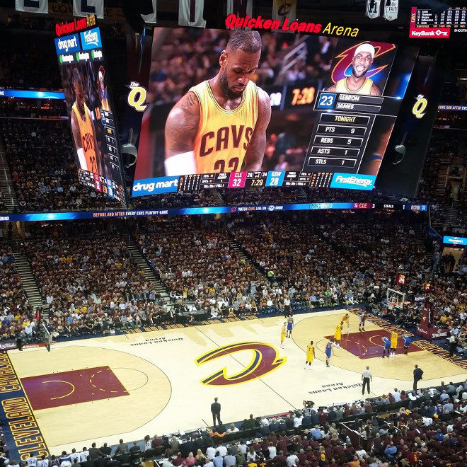 LeBron James free throw