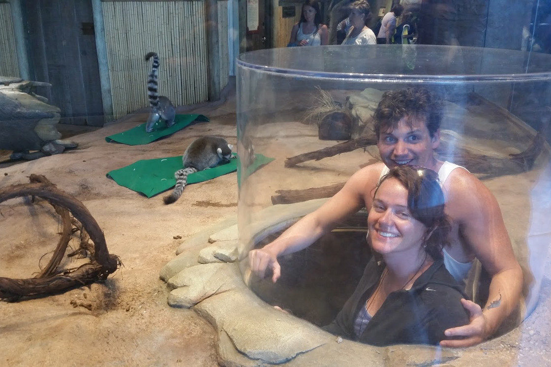 Photos with Lemurs