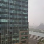 Raining in Cleveland