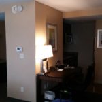 Our hotel room in Providence