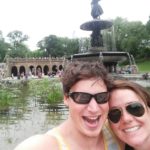 Selfie near the Central Park Fountain