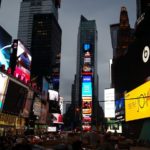 Times Square at night