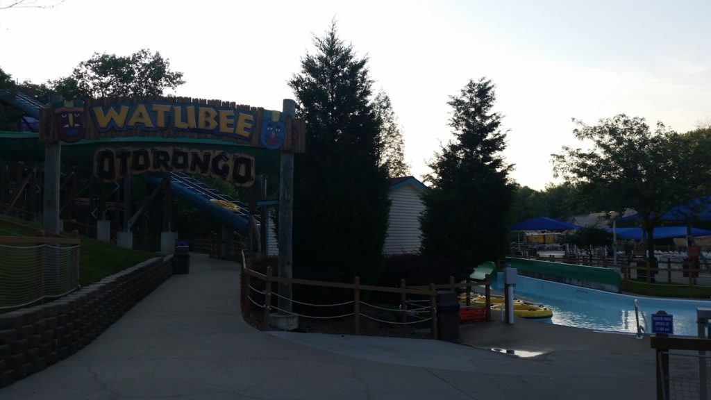 Water ride at Splashn' Safari