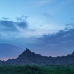 Badlands sunset