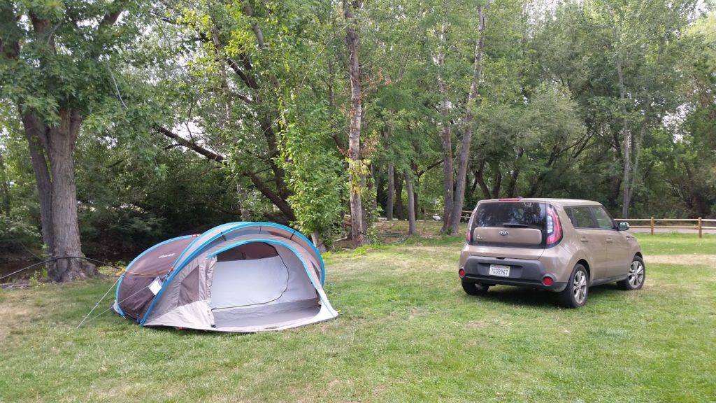 Boise campsite
