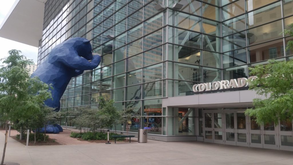 Colorado Stadium bear