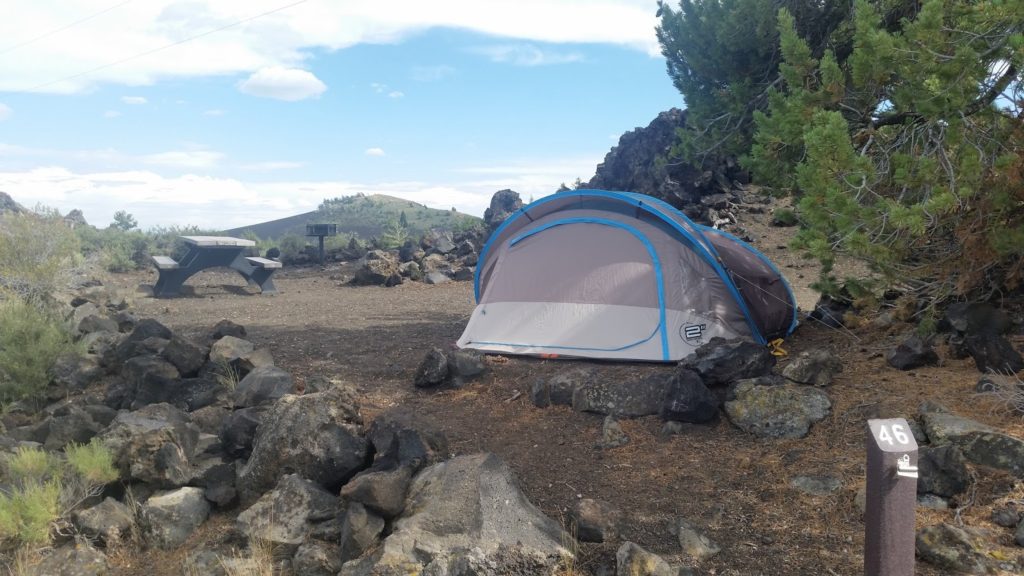 Craters of the Moon campground