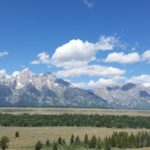 Driving out of Yellowstone