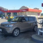 Filling up petrol