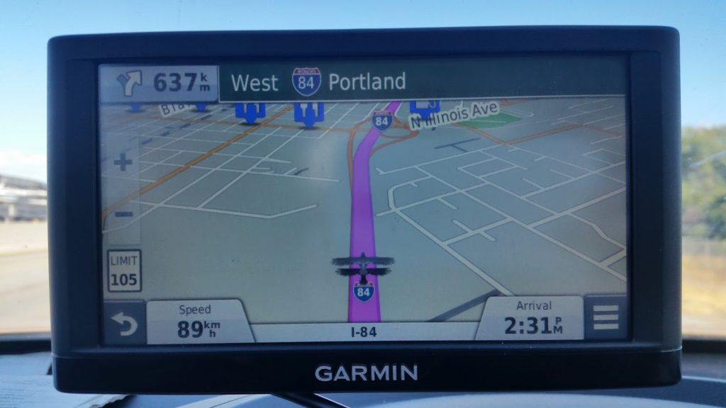 GPS to Portland