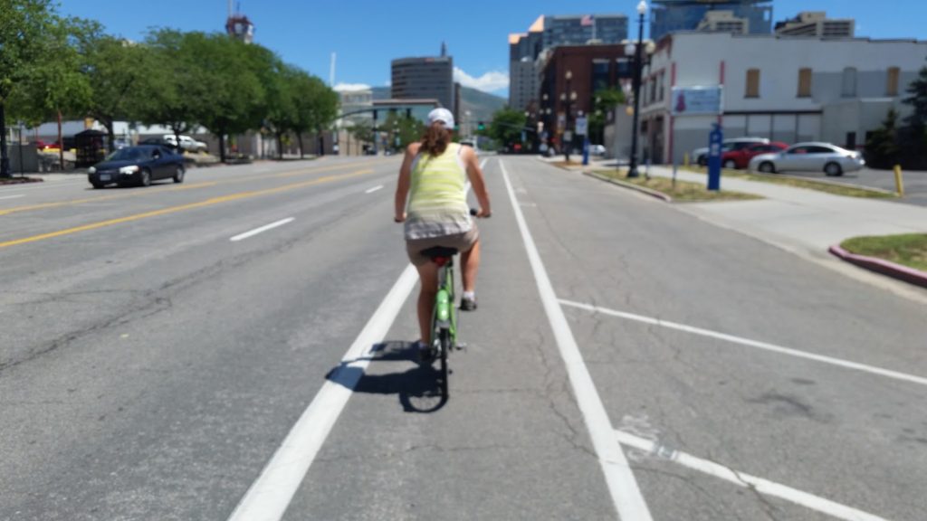 Linnie bike riding