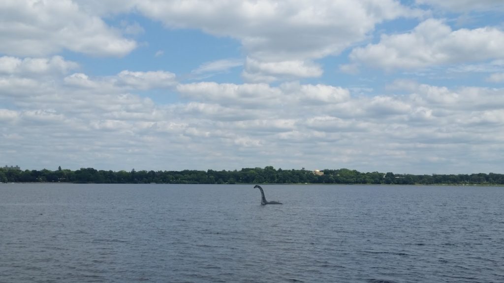 Minneapolis Lake dinosaur