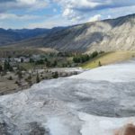 Mammoth Hot Springs view
