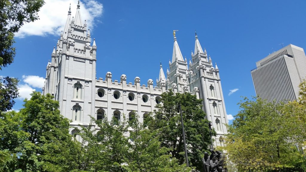 Mormon temple