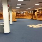 Notre Dame football club rooms