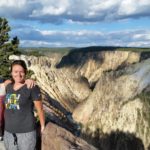 Adnie Yellowstone cliff