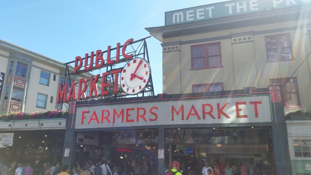 Seattle farmers market