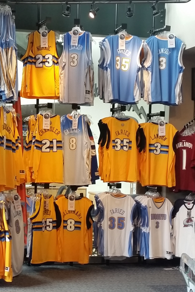 Denver Nuggets team shop