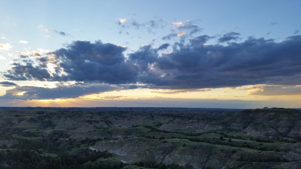 North Dakota sunset