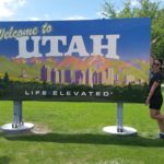 Welcome to Utah sign