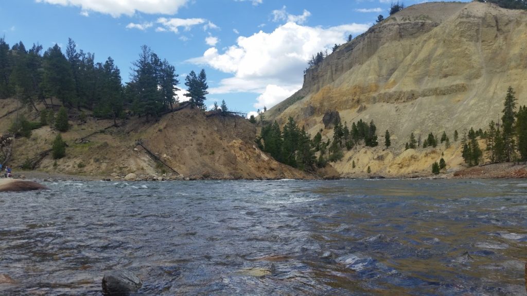 Yellowstone river stop