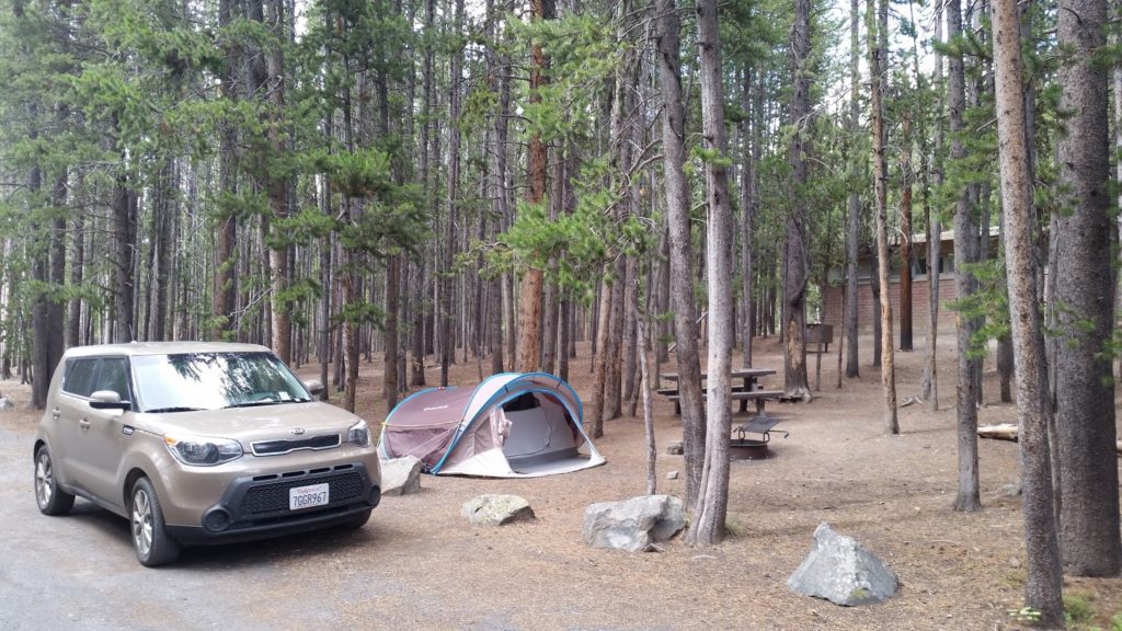 Yellowstone tent