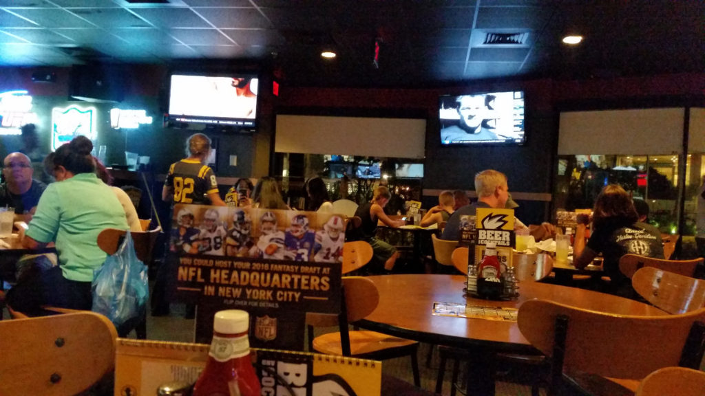 Buffalo Wild Wings inside