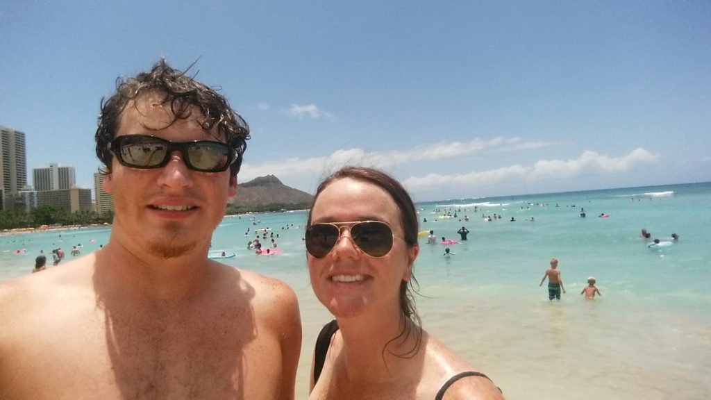 Swimming in Honolulu