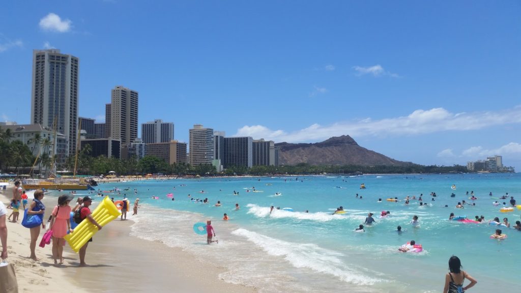 Honolulu beach